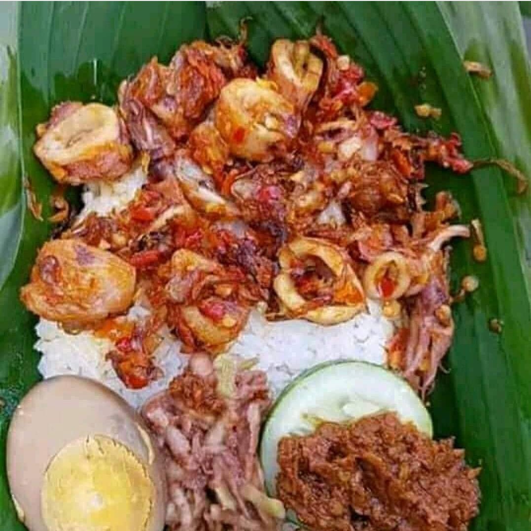 Nasi Cumi Sambel Mangga