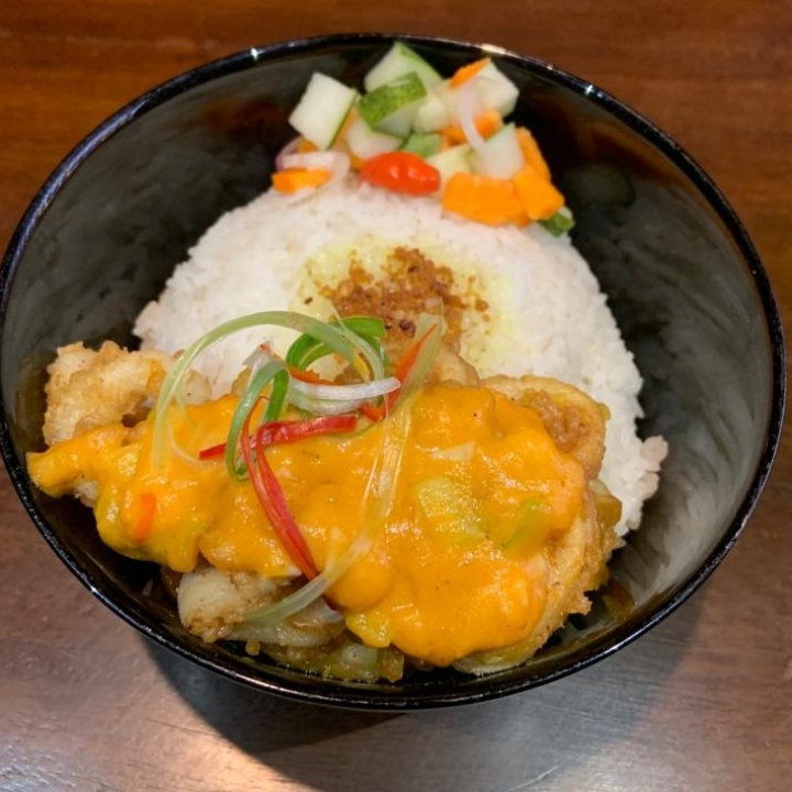 Nasi Cumi Telur Asin