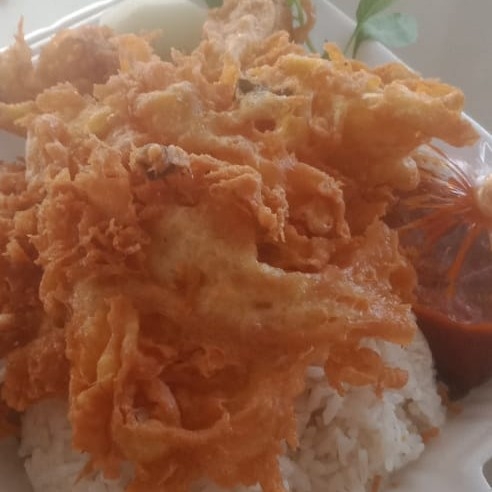 Nasi Dadar Kriyuk 