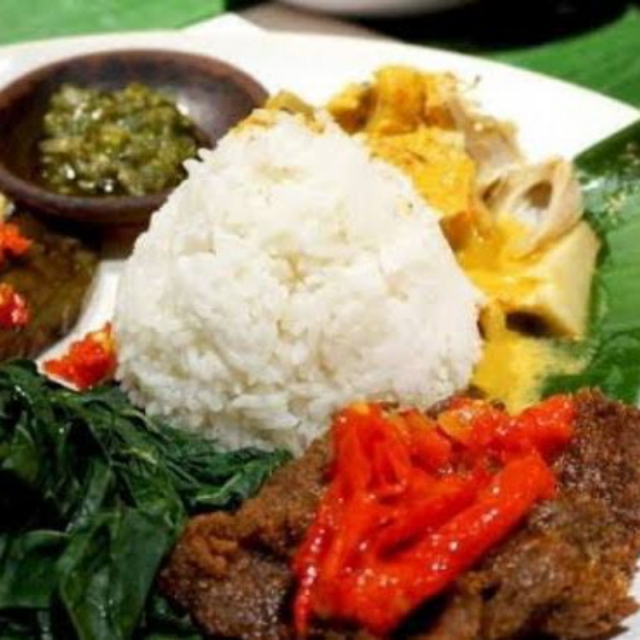 Nasi Dendeng Balado