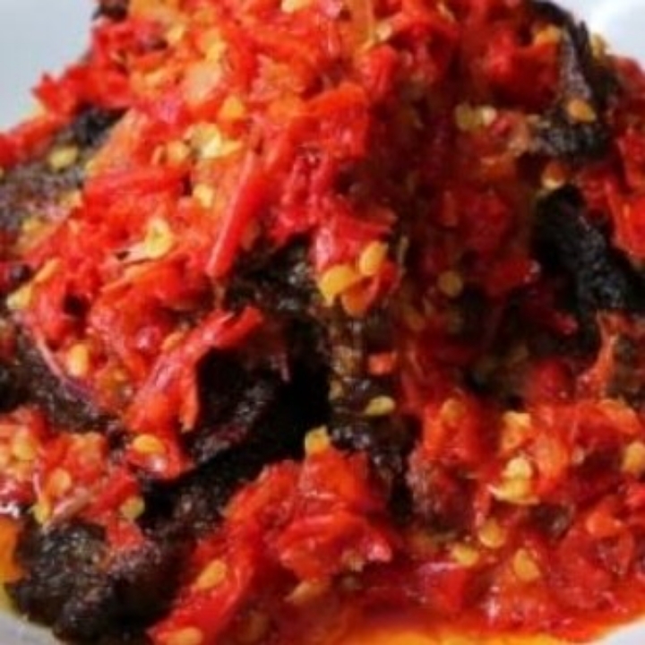 Nasi Dendeng Balado