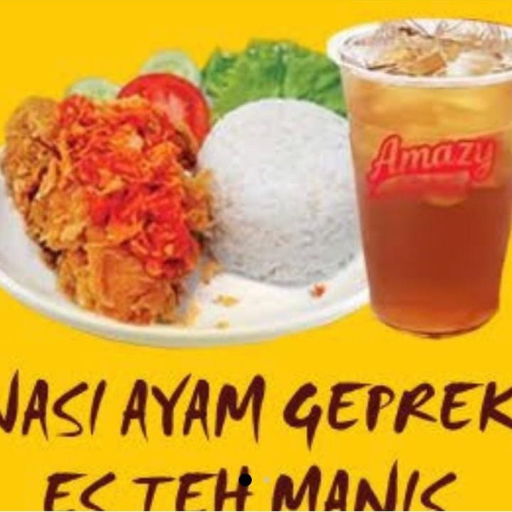 Paket Ayam Geprek Plus Teh Es