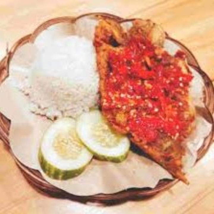 Nasi Geprek Ikan