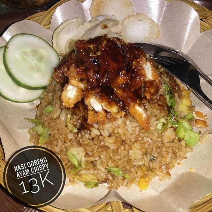 Nasi Goreng Ayam Crispy