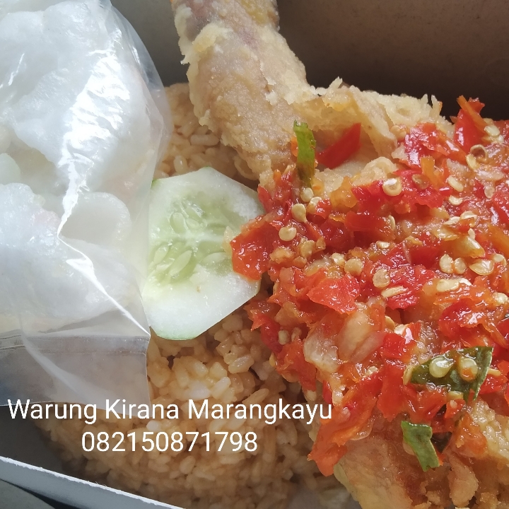 Nasi Goreng Ayam Geprek