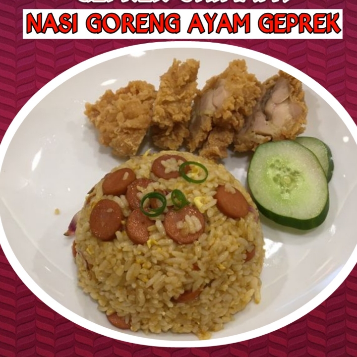 Nasi Goreng Ayam Geprek