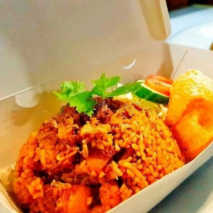 Rice bowl Nasi Goreng Babat Gongso Semarang