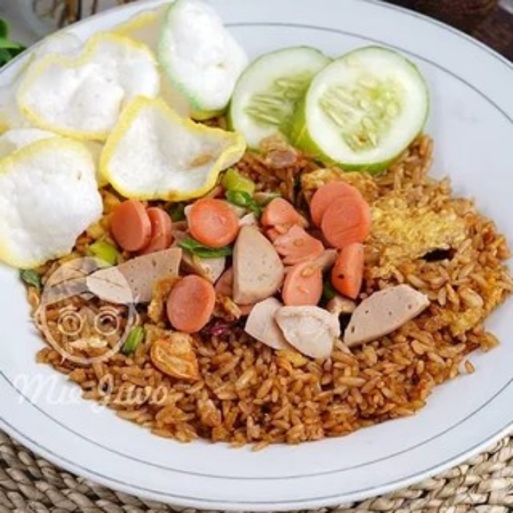 Nasi Goreng Bakso Sosis