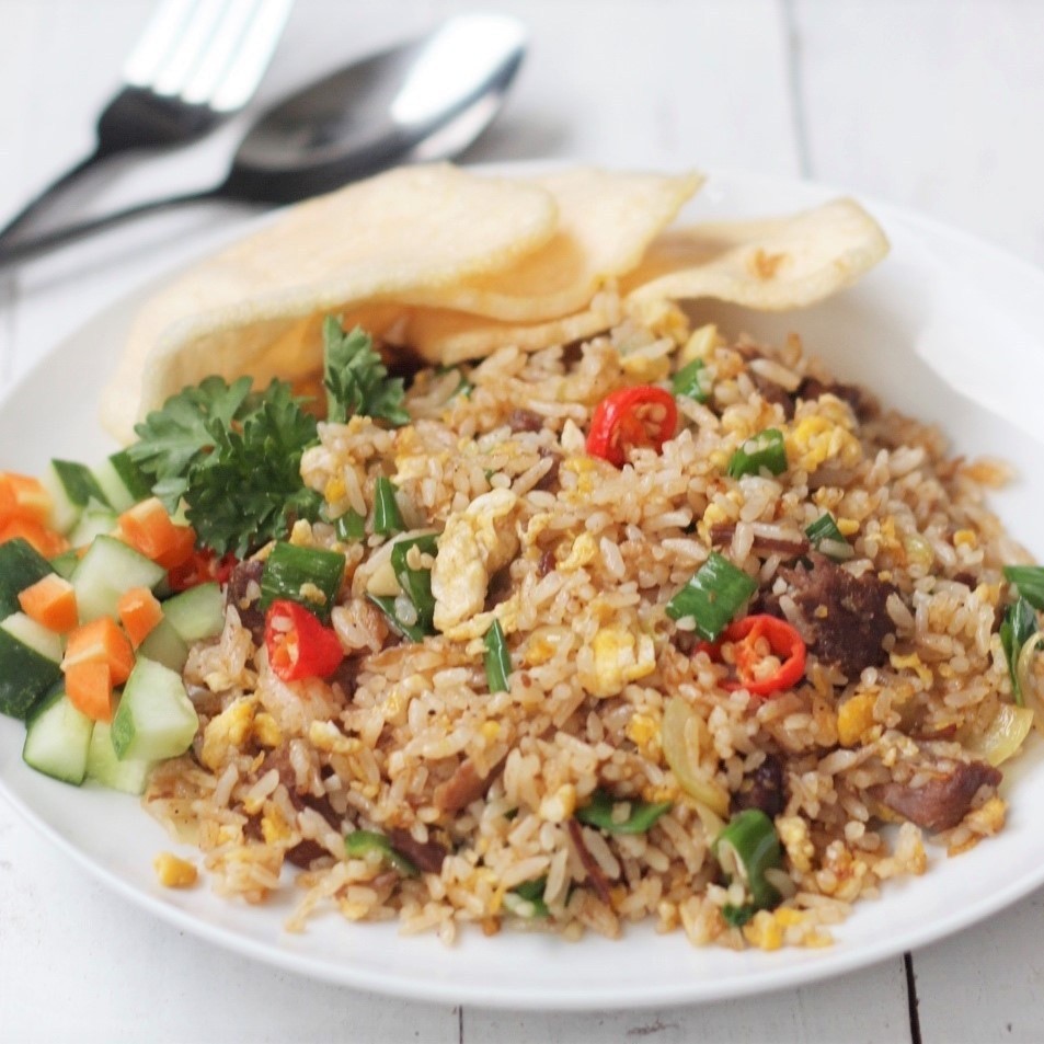 Nasi Goreng Bumbu Rendang