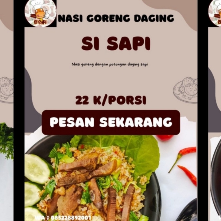 Nasi Goreng Daging Sapi 