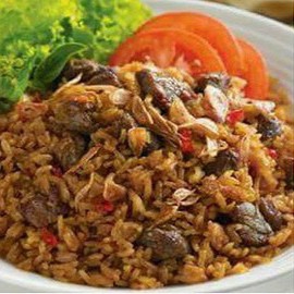 Nasi Goreng Hati Ampela Dan Telor