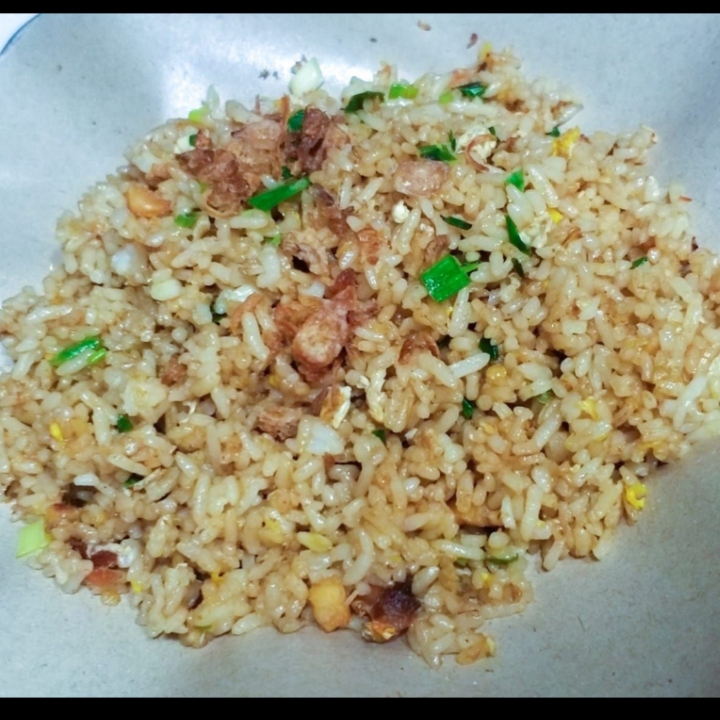 Nasi Goreng Ikan Asin Telur