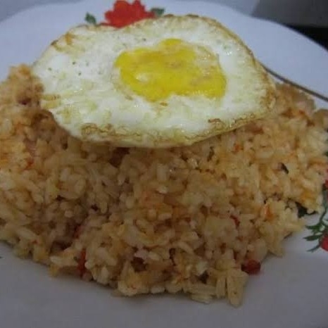 Nasi Goreng Polos Tambah Telur