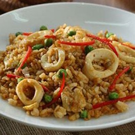 Nasi Goreng Seafood Cumi