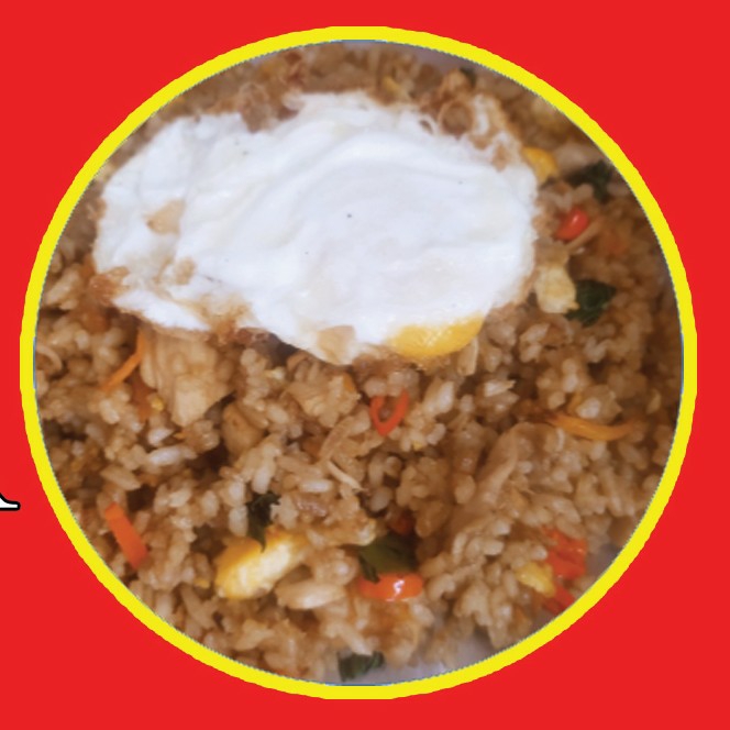 Nasi Goreng Sedang Plus Telor Ceplok