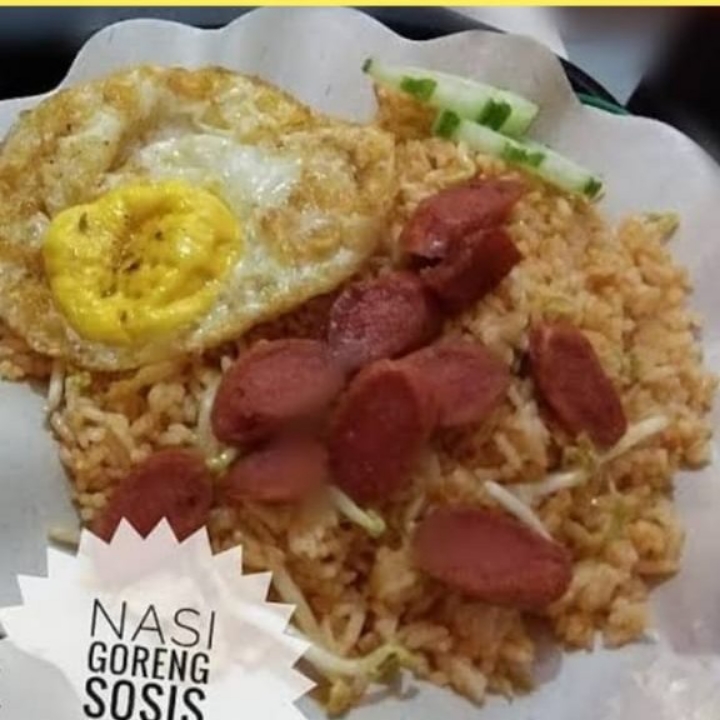 Nasi Goreng Sosis Telur