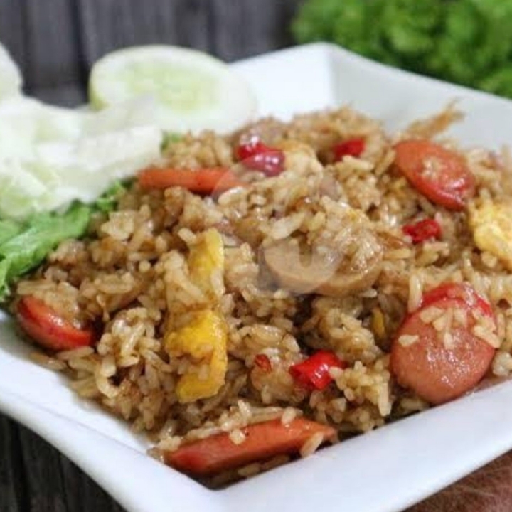 Nasi Goreng Sosis bakso