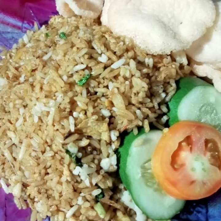 Nasi Goreng Suwiran Ayam 