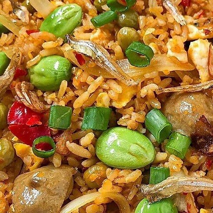 Nasi Goreng Teri Pete