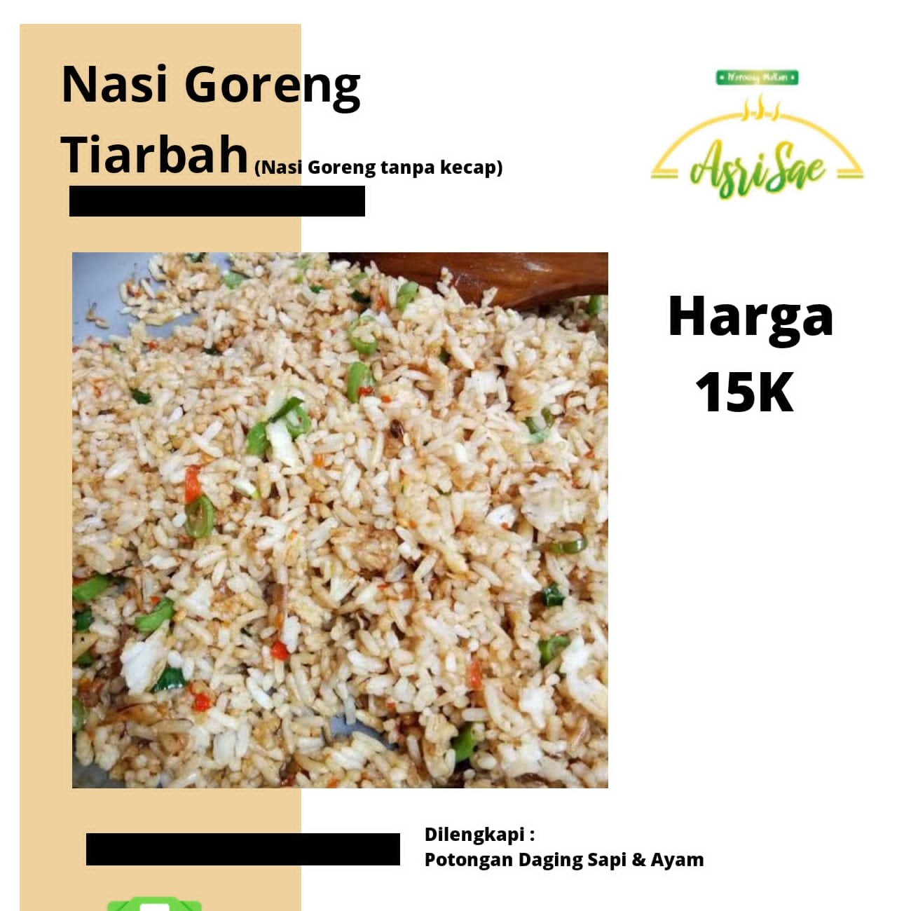Nasi Goreng Tiarbah