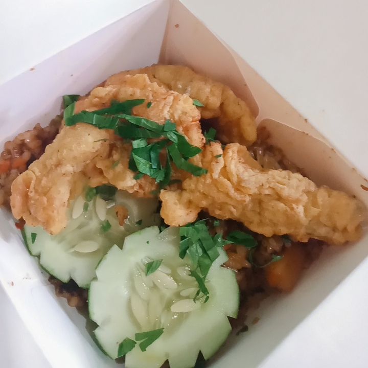 Nasi Goreng Udang Crispy