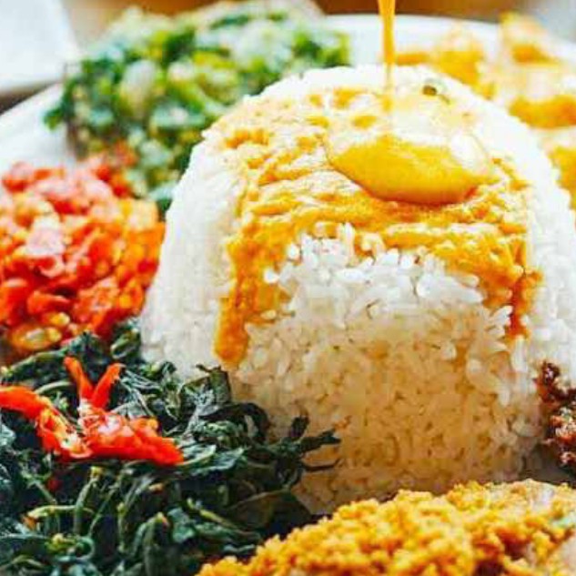 Nasi Gulai Ikan Hijau