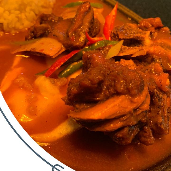 Nasi Iga Saus Tiram