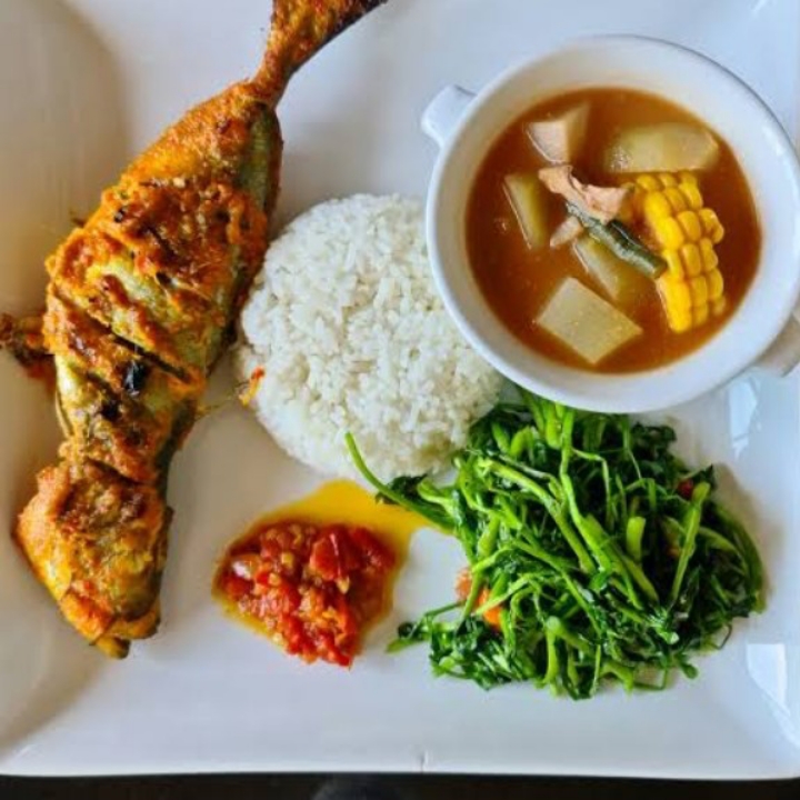 Nasi Ikan Bakar
