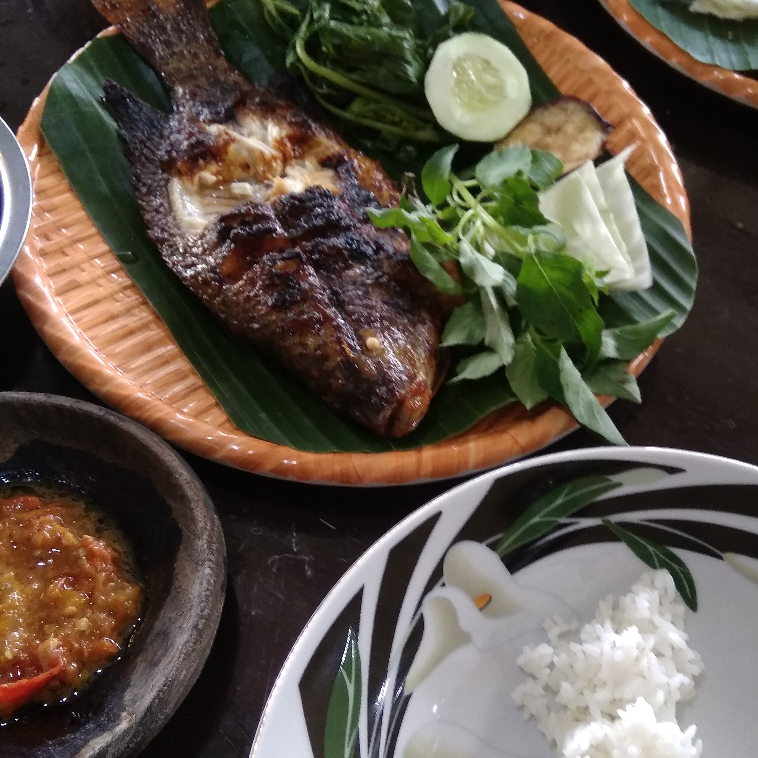 Nasi Ikan Bakar Nila