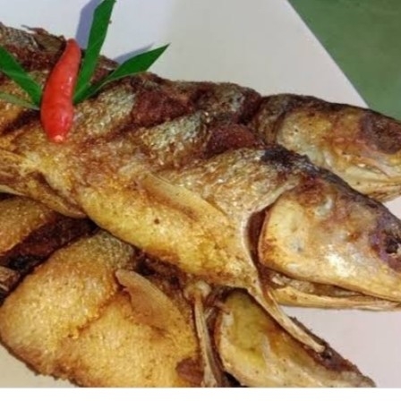 Nasi Ikan Bandeng Goreng