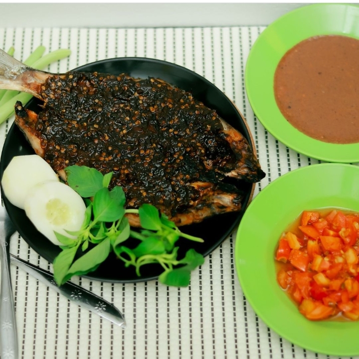 Nasi Ikan Bandeng Bakar 
