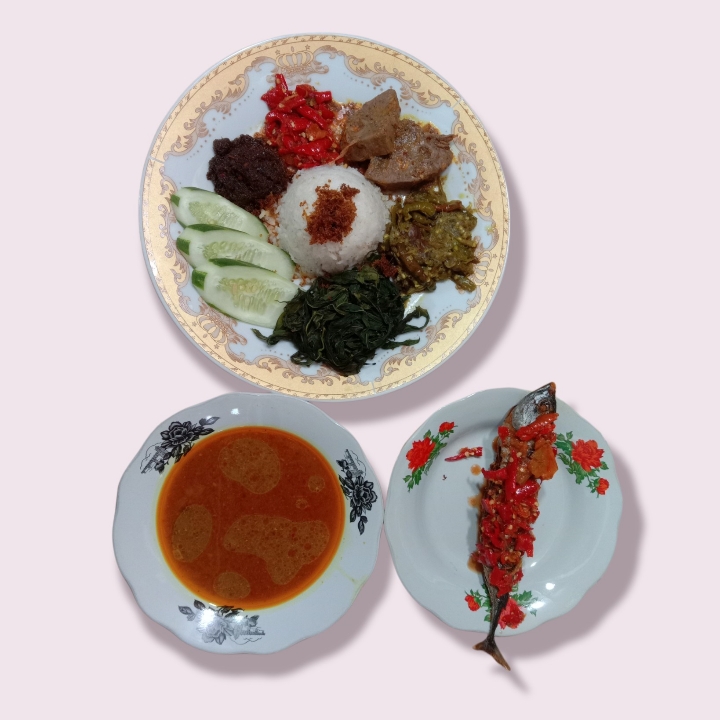Nasi Ikan Laut Sambel Merah
