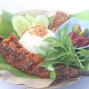 Nasi Ikan Lele Bakar