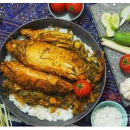 Nasi Ikan Mas Arsik
