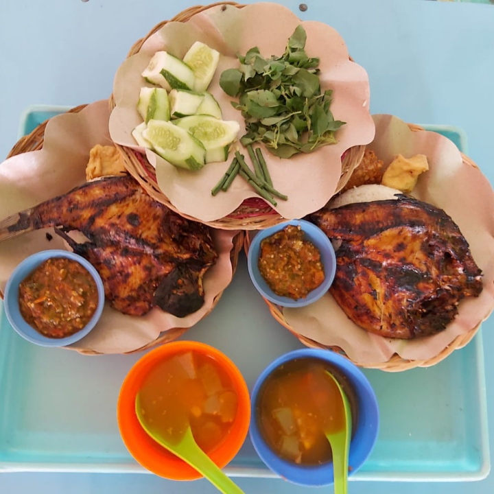 Nasi Ikan Mas Atau Nila Bakar