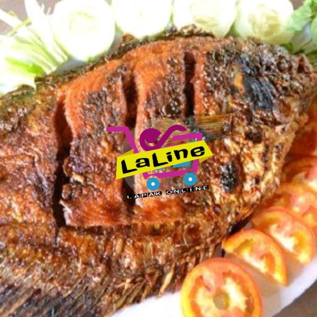 Nasi Ikan Nila Bakar