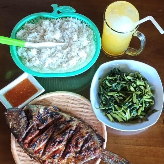 Nasi Ikan bakar
