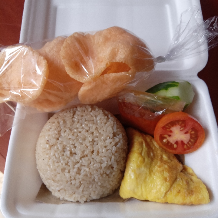 Nasi Kebuli Telur Dadar