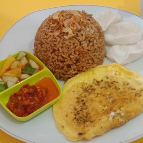 Nasi Kebuli Telur Oregano