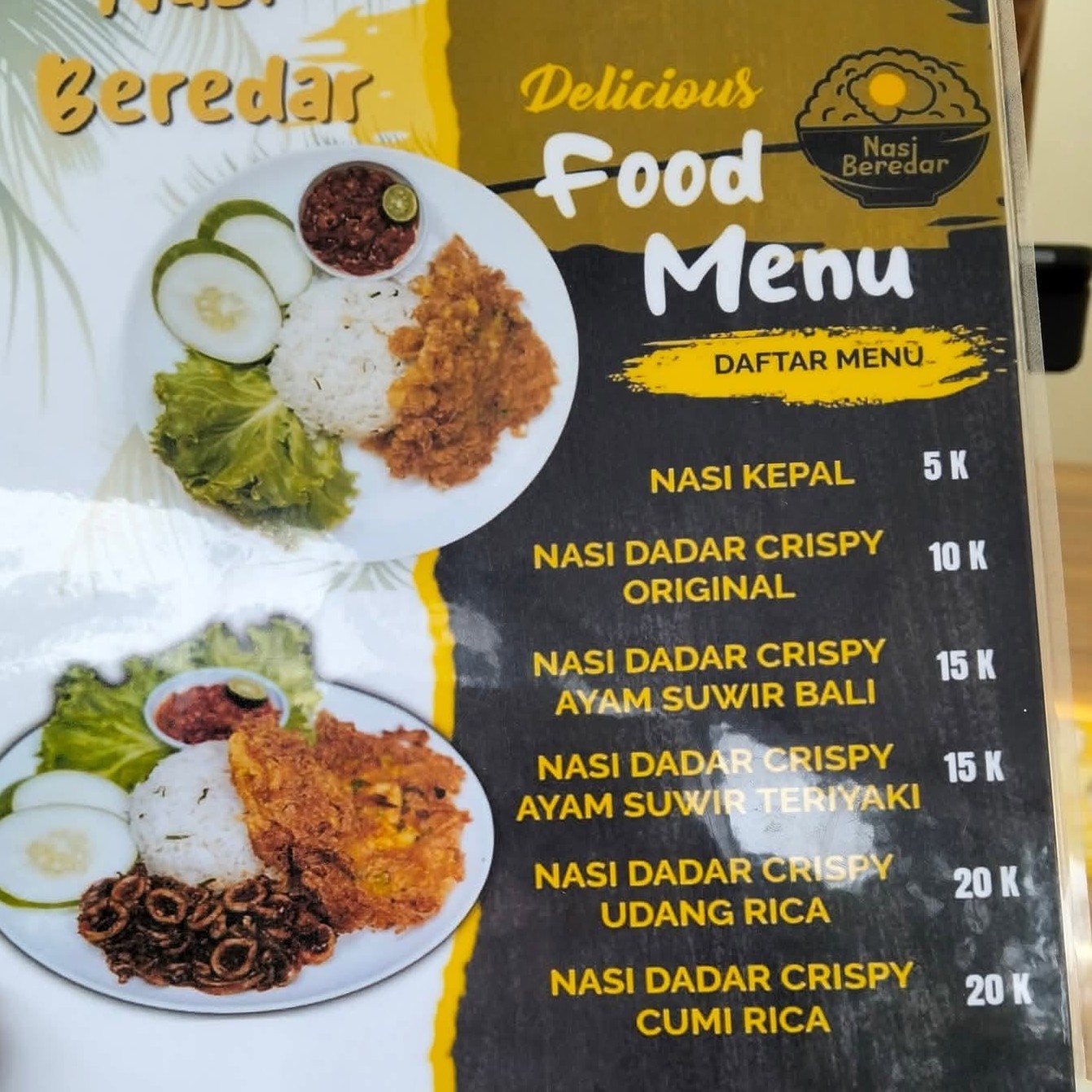 Nasi Krispi Ayam Teriyaki