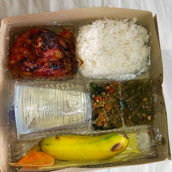 Nasi Kotak Pake Ayam