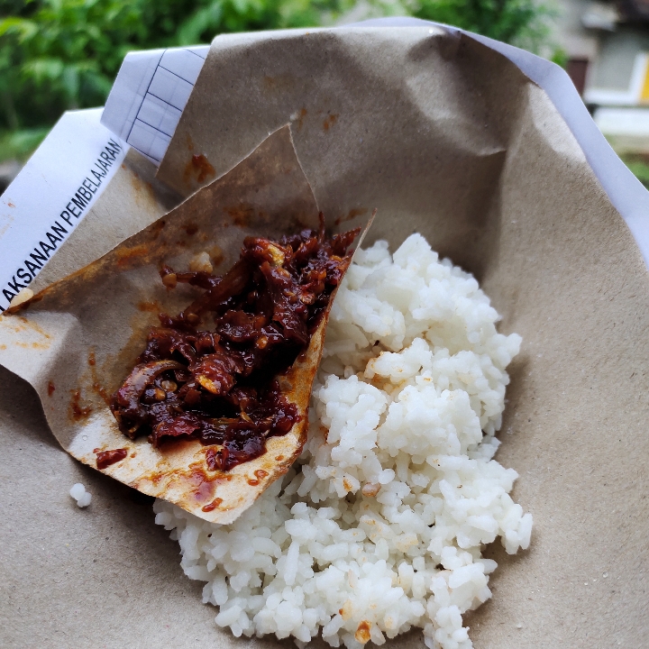 Nasi Kucing Sambel Teri Super Pedas 