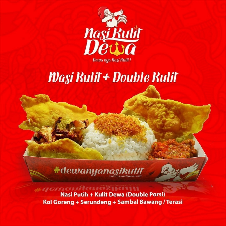 Nasi Kulit Double Kulit 