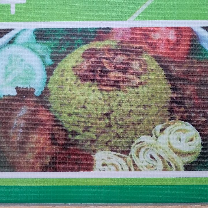 Nasi Kuning Abon Laksa