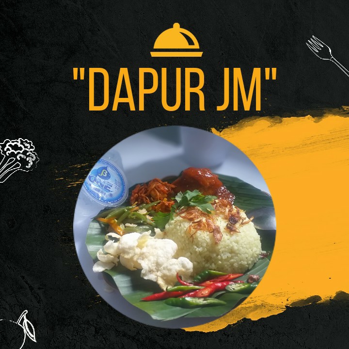 Nasi Kuning - Sambal Jengkol Teri