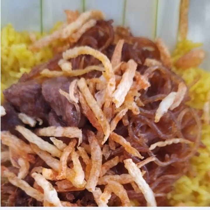 Nasi Kuning Daging