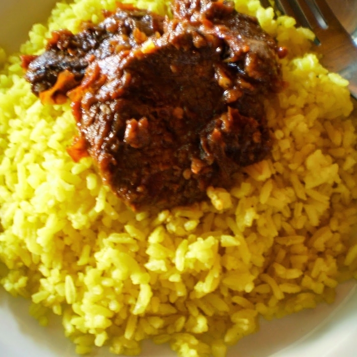 Nasi Kuning Daging