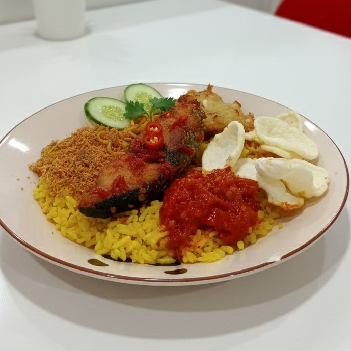 Nasi Kuning Depan Kodim