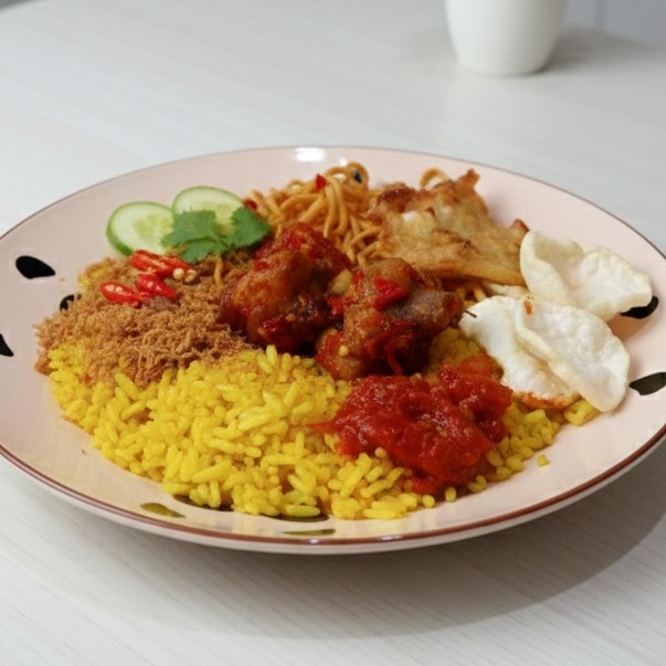 Nasi Kuning Depan Kodim