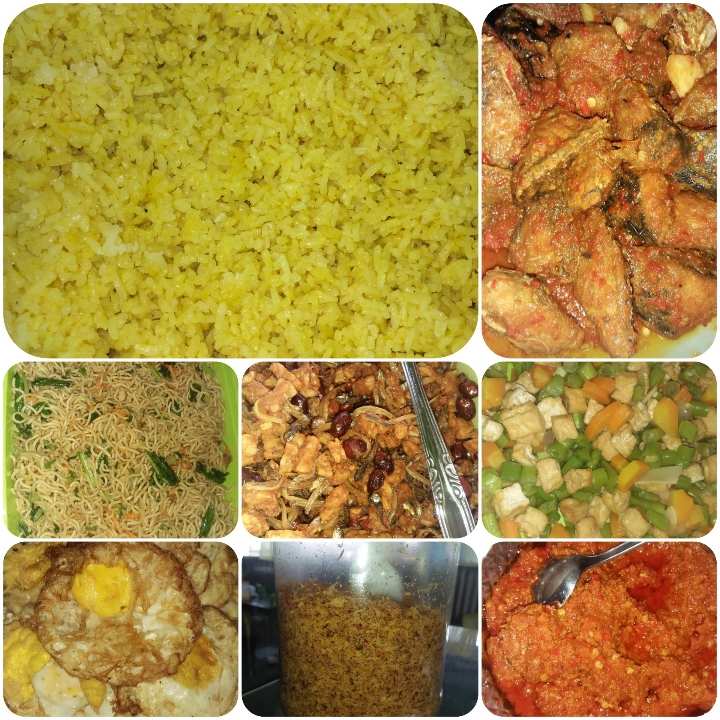 Nasi Kuning Ikan Telur